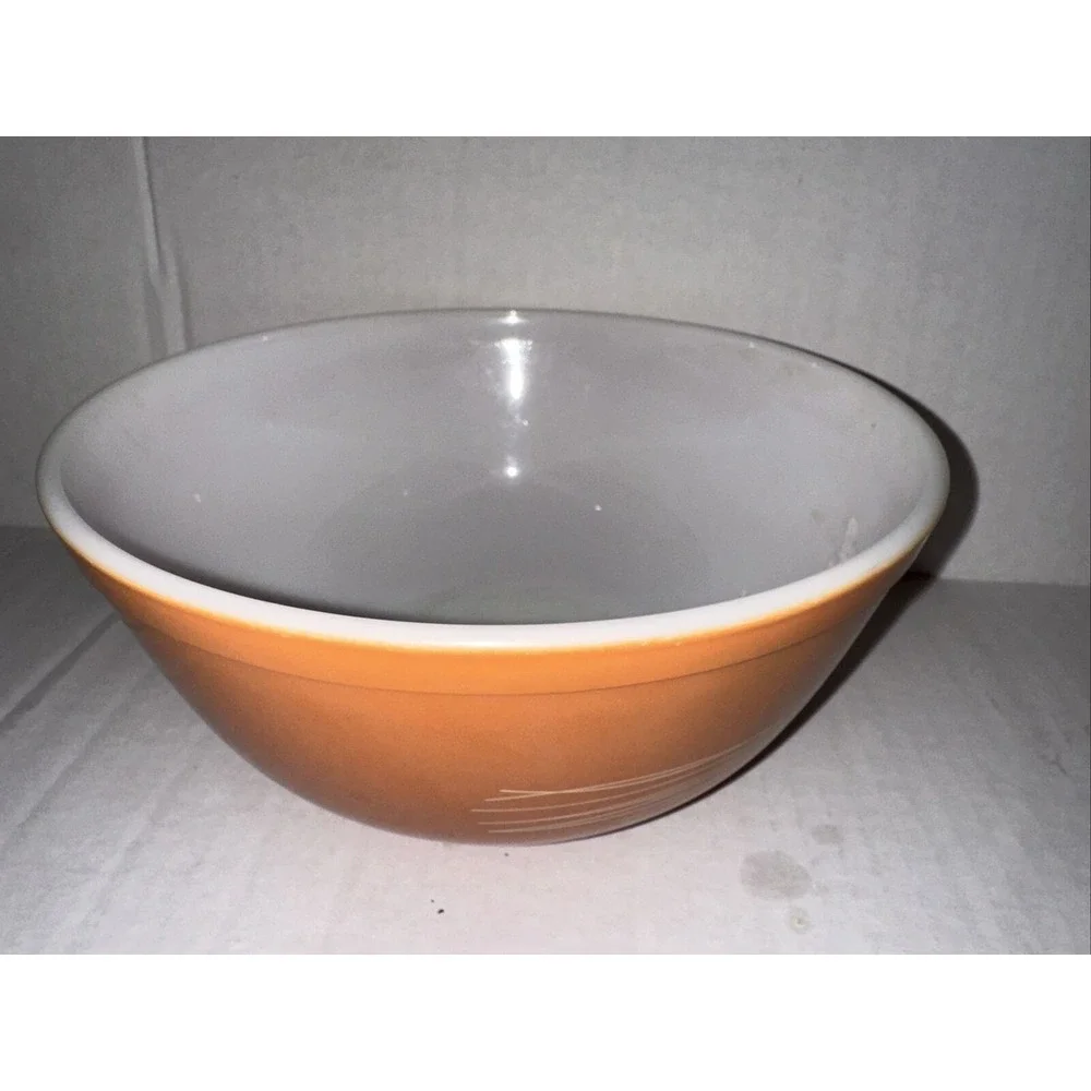 Beautiful Vintage Pyrex 403 Autumn Harvest‎ Mixing Bowl 2.5 Liter - Nesting Bowl